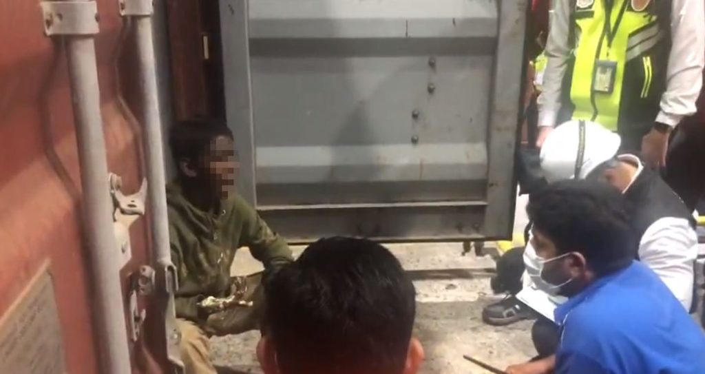 Bangladeshi Boy Sneaks Into Shipping Container While Playing Hide