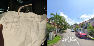 Non-Resident Parks At Lorong Chuan Private Estate For 3 Days, Gets Note Saying 'You Don't Belong'