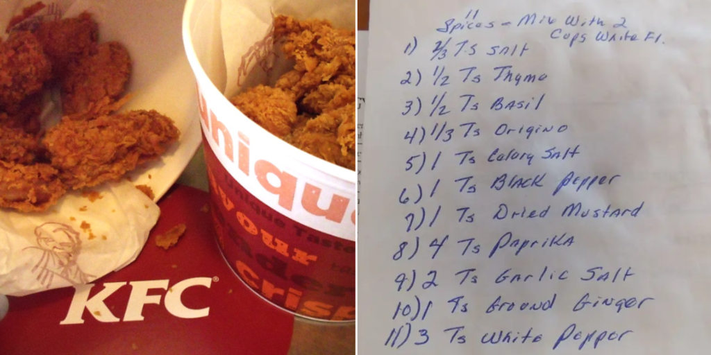 KFC Recipe Allegedly Leaked By Colonel Sanders’ Nephew, Fast Food Chain