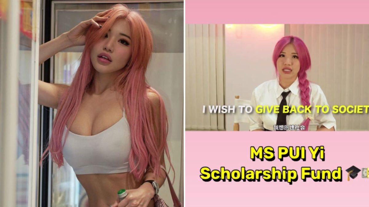 MsPuiYi Sets Up S$1.3M Scholarship Fund For Underprivileged Students, Wants  To Give Back To Society