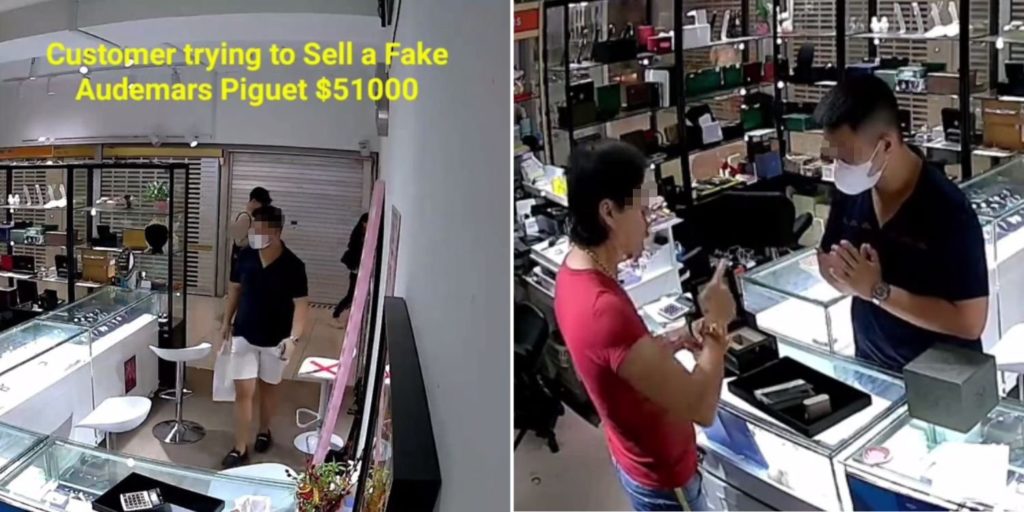 Man Tries Selling Fake Audemars Piguet Watch At Far East Plaza Shop ...