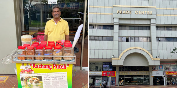 Peace Centre Kacang Puteh Seller Makes Comeback At Same Location, Offered 6 Months' Free Rent