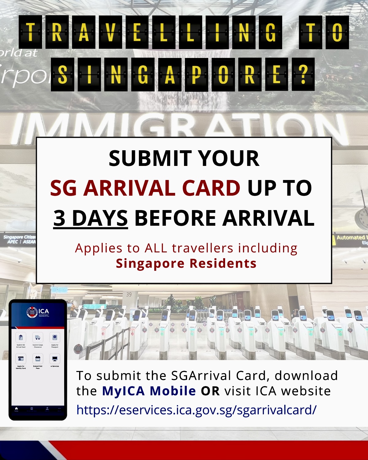 SG Arrival Card permanent