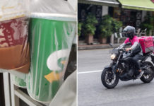 Foodpanda Rider Allegedly Spills Milk Tea During Delivery, Customer Offered S$3.20 As Compensation