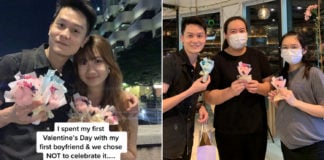 S'pore Couple Spends Valentine's Day Giving Out Flowers & Handwritten Cards To Working Ladies