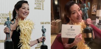 Michelle Yeoh Wins Best Actress At 29th Screen Actors Guild Awards, Is The 1st Asian To Do So