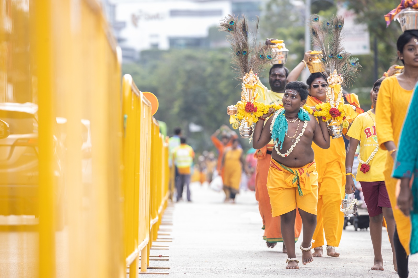 thaipusam foot procession