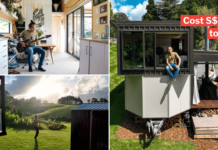 S'pore-Born Man Designs Tiny House In New Zealand That Resembles Zen Garden With Plants & Animals