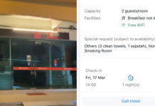 Man Books M'sia Hotel Room Online, Finds Out Accommodation Is Permanently Closed Upon Arrival