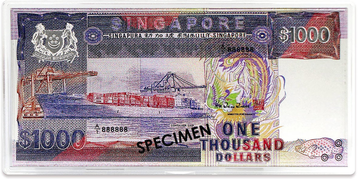 S'pore Mint Launches Pure Gold & Silver S$1K Banknotes, Limited Pieces ...