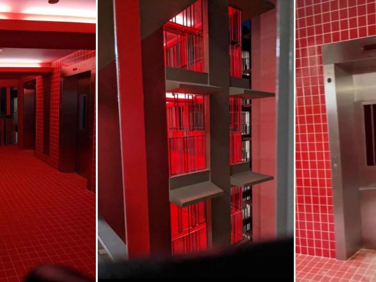 Red Tampines BTO Gives Off Eerie Vibes At Night, Choice Of Colour Spooks  Residents