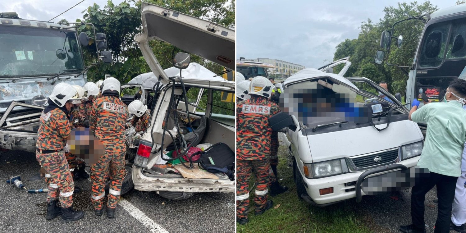 Singaporean dead collision Johor
