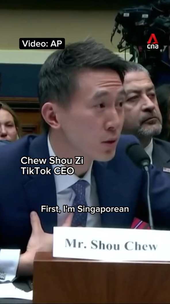 tiktok CEO chew shou zi