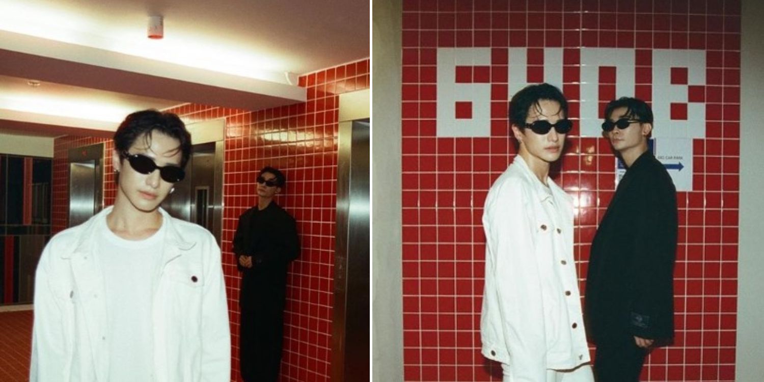 Photographer Showcases Half-Red Tampines BTO Lobby In Photoshoot, Says It's A 'Vibe'