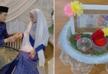 M’sia Couple Has Wedding For Under S$300, Bride Wears Old Clothes & Groom’s Family Cooks