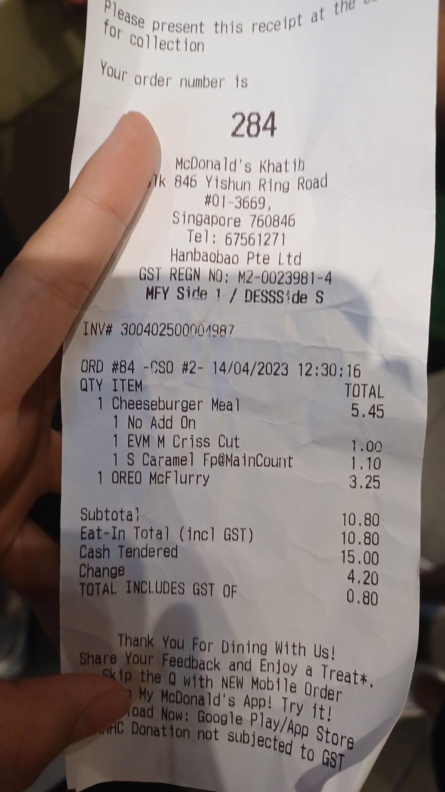 McDonald’s Khatib Customers Allegedly Wait 1.5 Hours To Receive Order ...