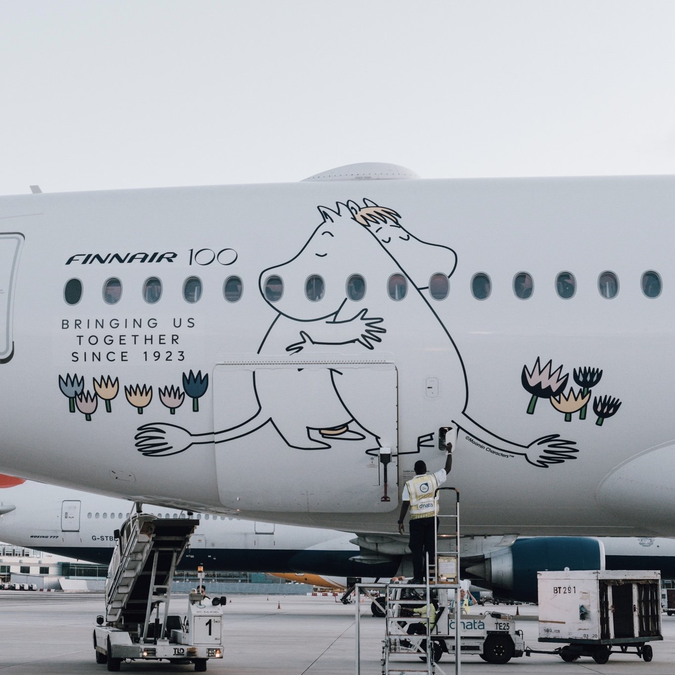 Moomin Plane Lands At Changi Airport, Only 2 Finnair Aircrafts With ...