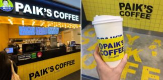 Paik's Coffee S'pore Giving Out Free Cuppas On 6 Apr, Enjoy Giveaway At Both Outlets