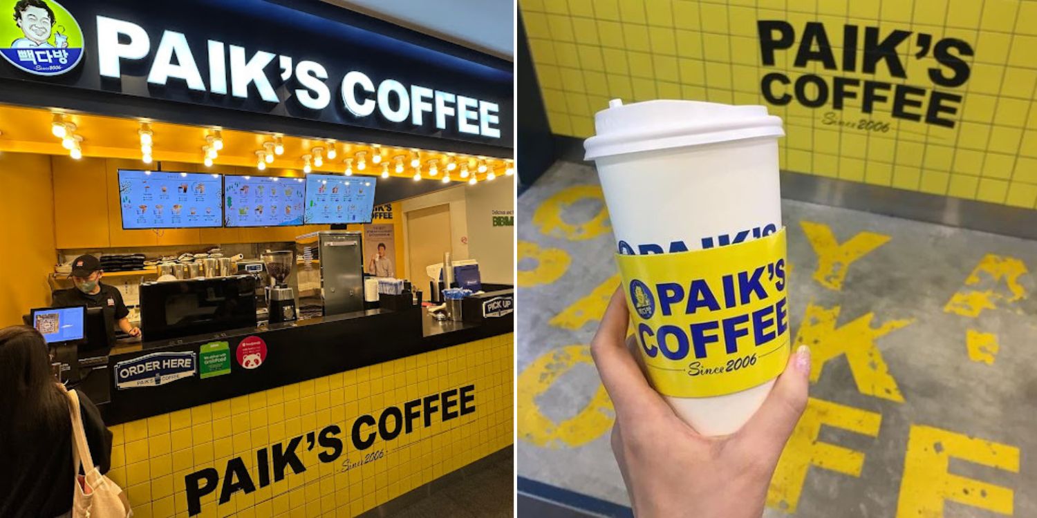 Paik's Coffee S'pore Giving Out Free Cuppas On 6 Apr, Enjoy Giveaway At Both Outlets