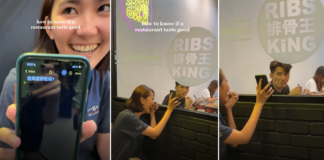 M'sia Girl Asks Customer For Restaurant Review Before Entering, Patron Gives Feedback By Shaking Head