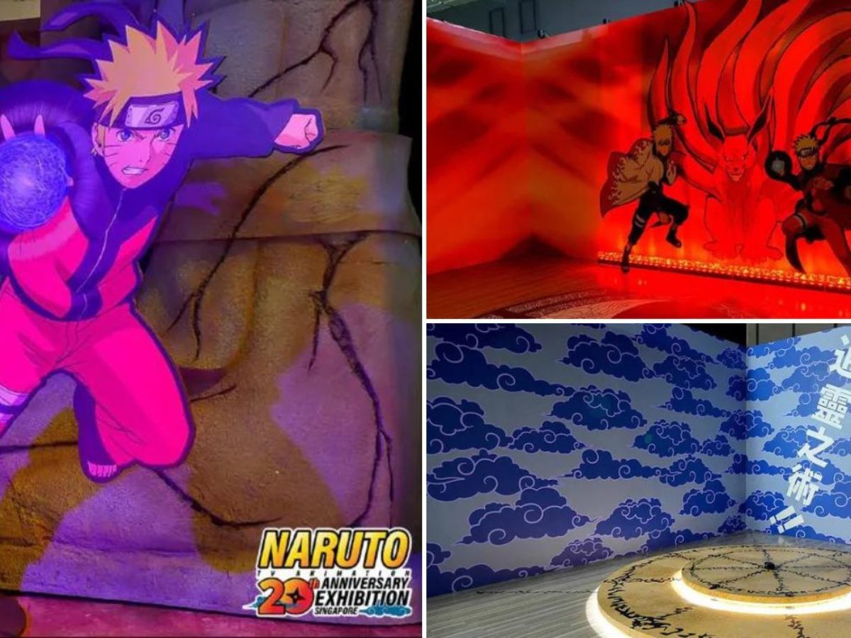 Naruto Exhibition At Marina Square Will Have Immersive Experiences, Classic  Scenes & Exclusive Merch