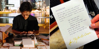 S'pore Teenager Writes Personalised Poems For Strangers Based On Prompts, Booth Located Outside MBS