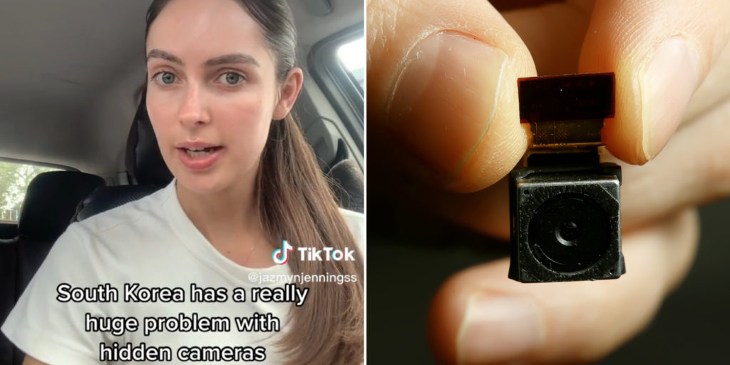 Woman Warns Of Hidden Cameras In South Korea Public Bathrooms, Advises