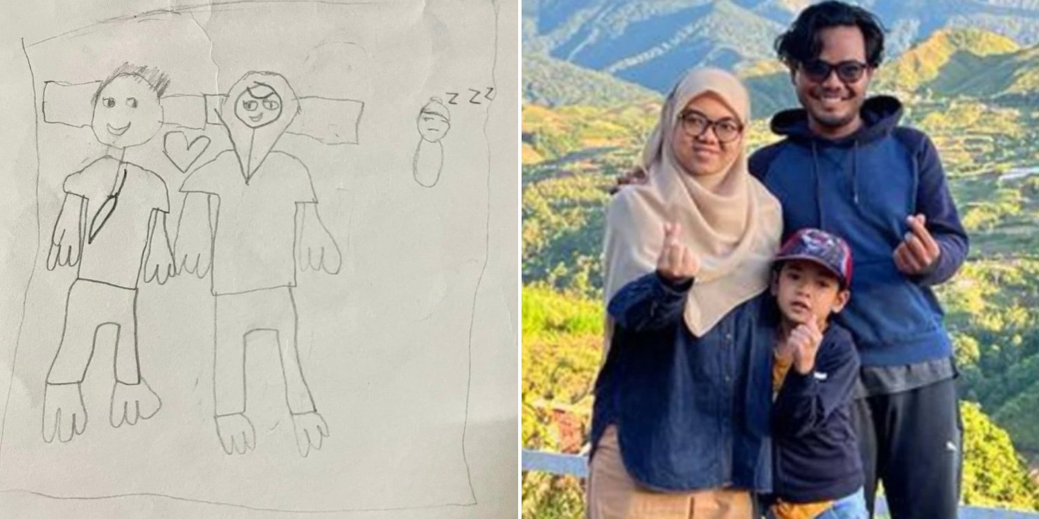 M’sia Boy Draws Himself 'Going To Sleep First' Before Parents, Passes Away In Accident Days Later