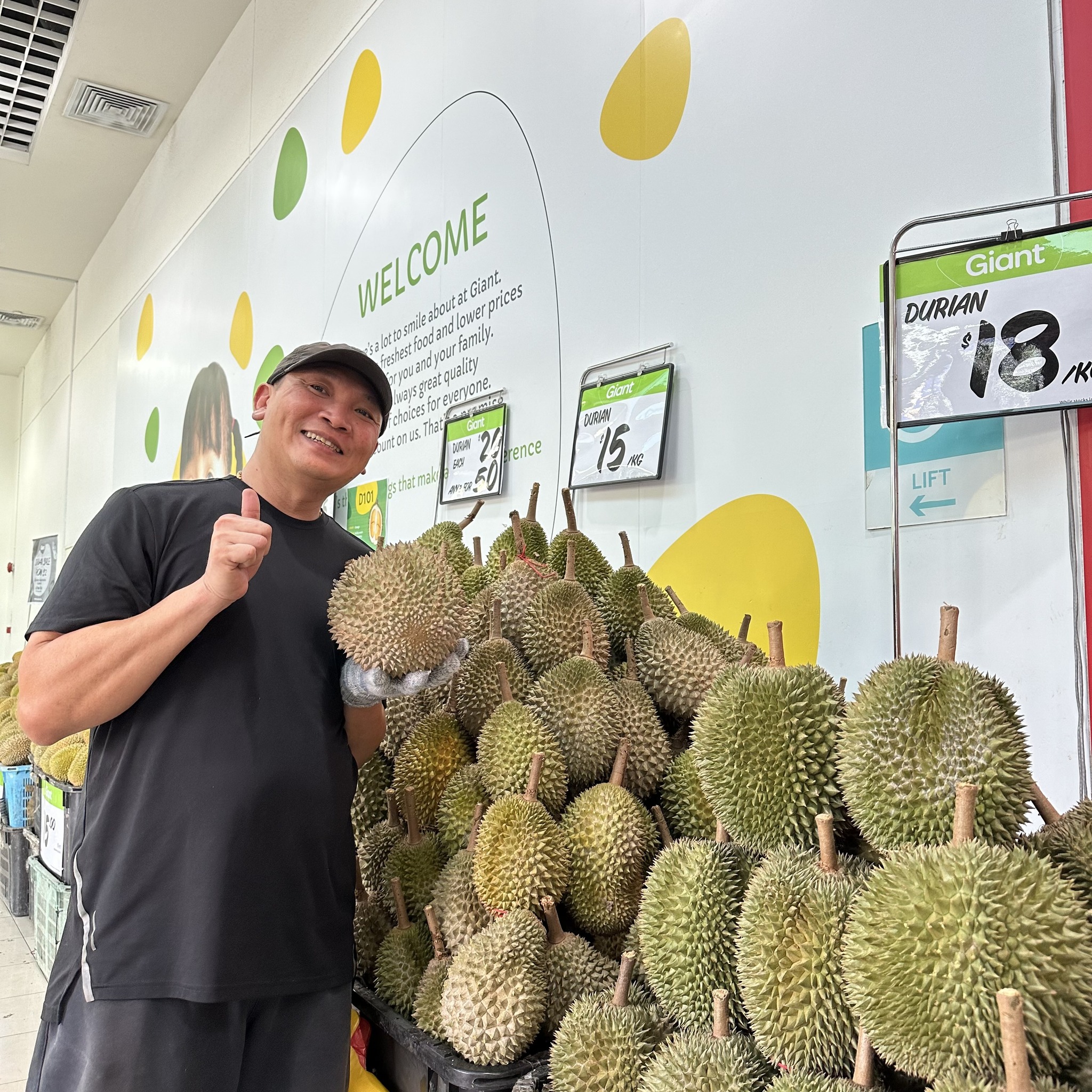 giant tampines durian sale
