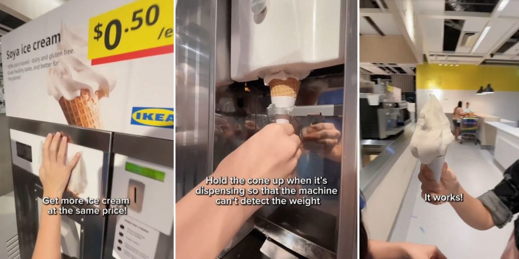 Spore Man Shares Hack To Get More Ikea Ice Cream Called Out For Being