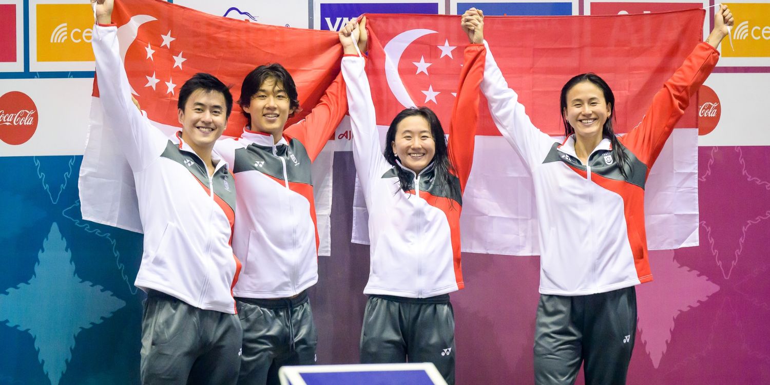 S'pore Swimmers Including Quah Siblings Win SEA Games Gold, Soh Rui ...