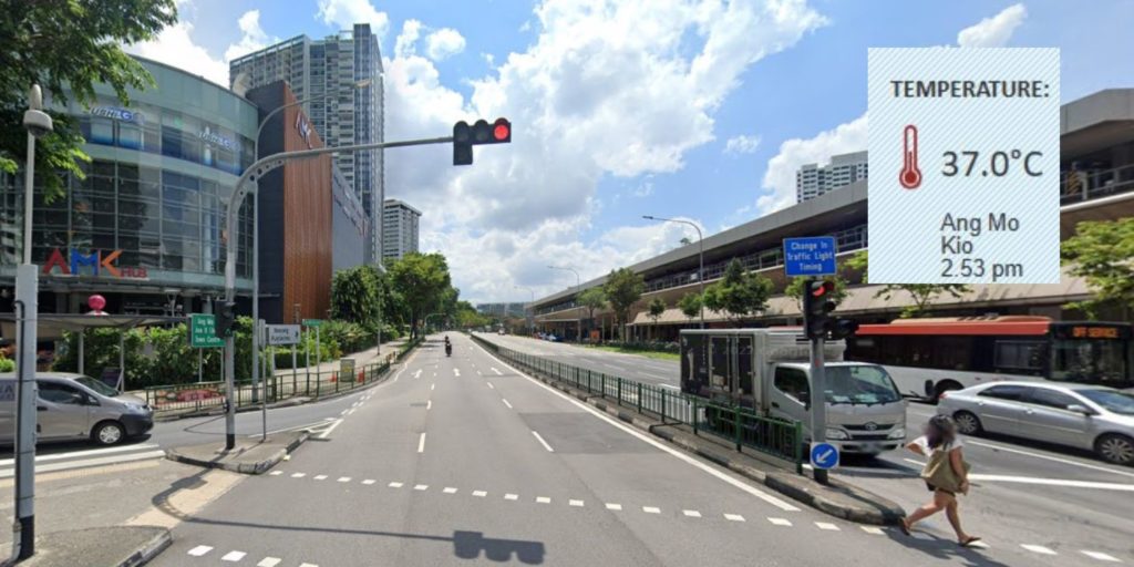 Ang Mo Kio Temperature Hits 37°C On 13 May, Highest Recorded In S'pore