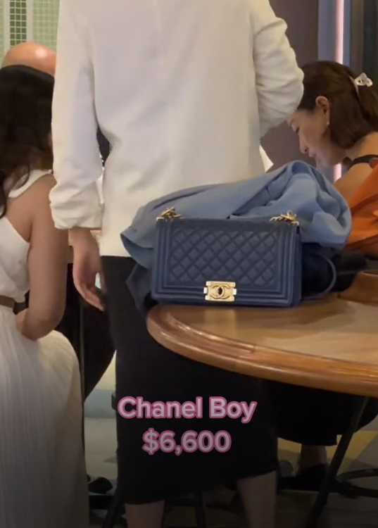 Chope-ing table using Chanel: Viewers mesmerised by video of crazy