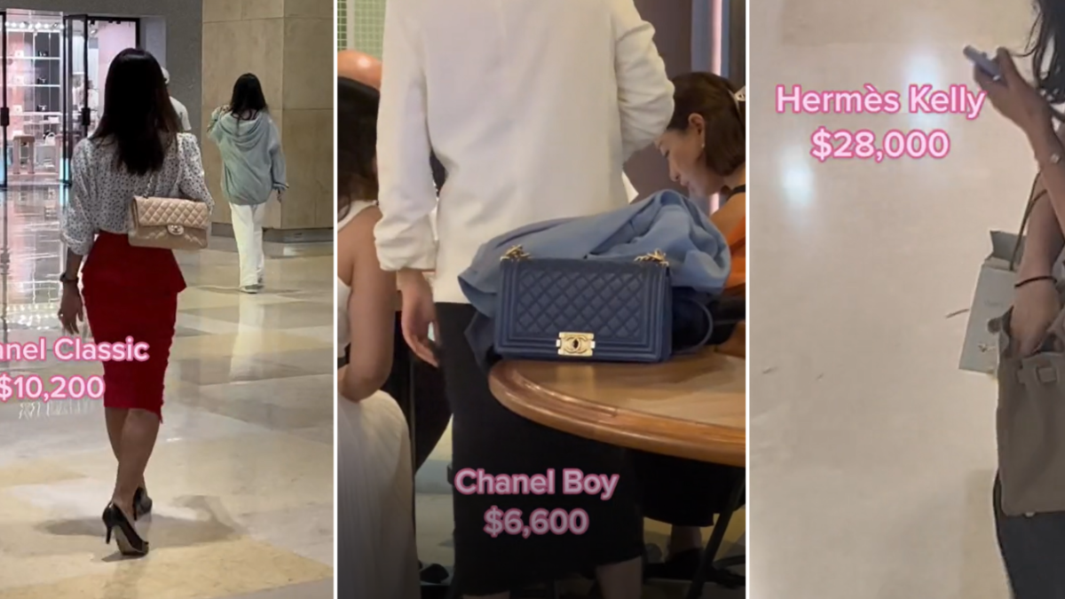 Chope-ing table using Chanel: Viewers mesmerised by video of crazy