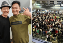 Taiwanese Host Jacky Wu Draws Massive Crowds At Bedok, Hosts Livestream Auction With Wang Lei