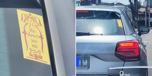 S'porean Sticks Talisman On Car To Ward Off LTA Fines, S’poreans Ask Where They Can Buy One