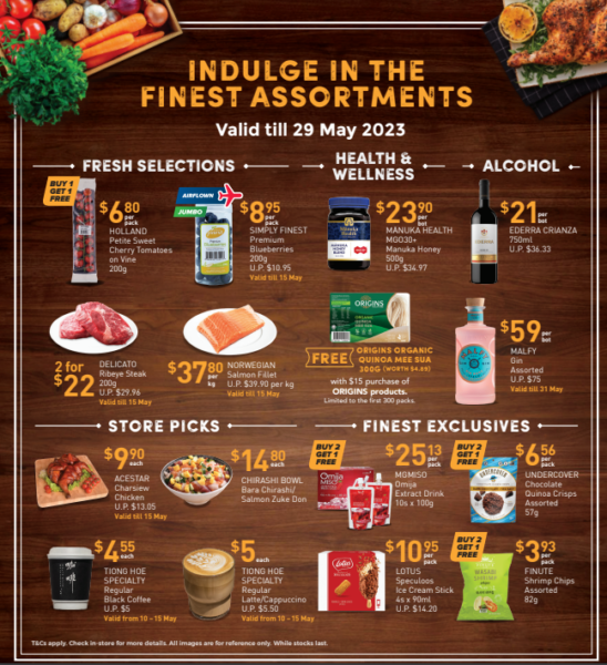 FairPrice Finest Supermarket Opens At The Woodleigh Mall, Features One