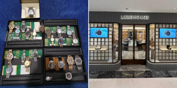 Salesman Allegedly Steals S$1.6M Worth Of Luxury Watches From Orchard Road Shop, Gets Arrested