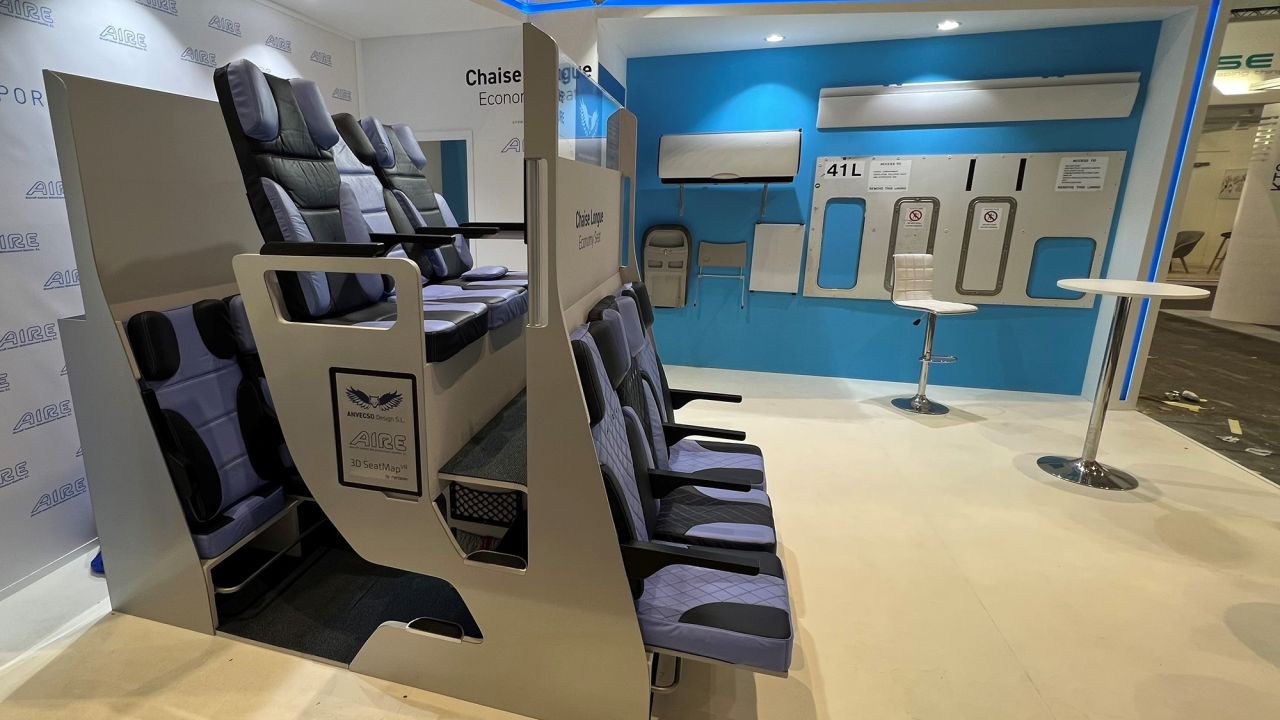 Designer Creates Double-Decker Aeroplane Seat Prototype, Travellers Worry  About Farting & Claustrophobia
