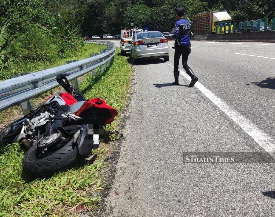 CNA cameraman motorcycle accident