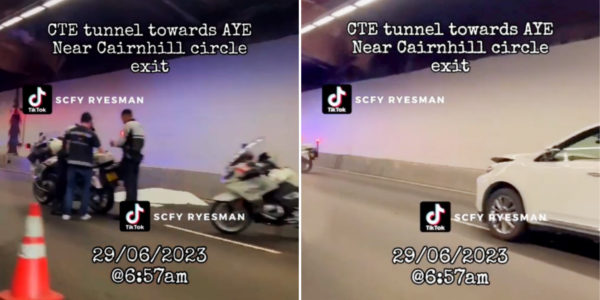 Pedestrian Dies In CTE Tunnel Accident Involving Car, Driver Assisting Police With Investigations
