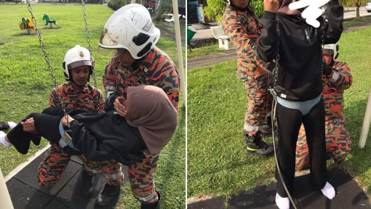 Msian-Teenage-Girl-Gets-Stuck-In-Kids-Playground-Swing-Gets-Rescued-By-Firefighters-1200x675.jpg