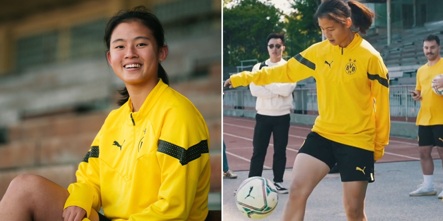 S’porean Danelle Tan Joins Borussia Dortmund Women, Becomes 1st Asian Footballer To Do So