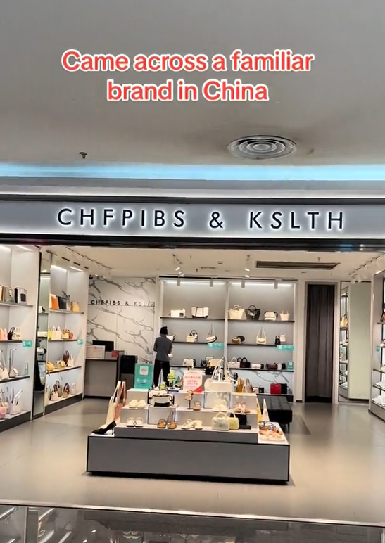 There's A Charles & Keith Knockoff in China And It's Called Cherlss & Keich  - WORLD OF BUZZ