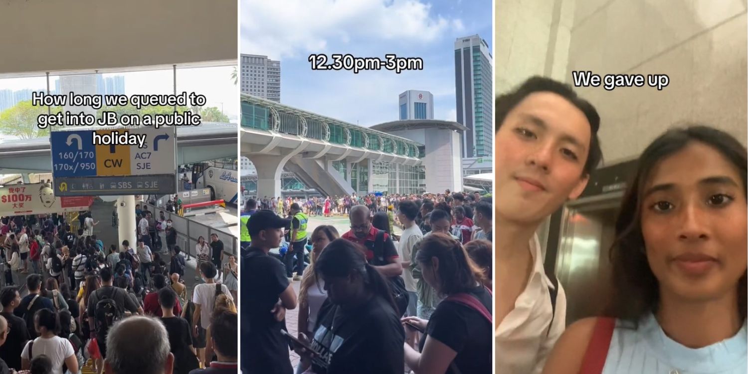 S'pore Couple Turns Back From JB Customs After Spending 5 Hours Travelling & Waiting
