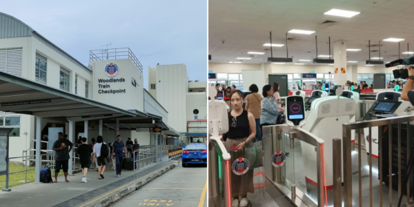 Woodlands Train Checkpoint Has 10 Self-Clearance Immigration Kiosks, Scan Passport & Biometrics Faster