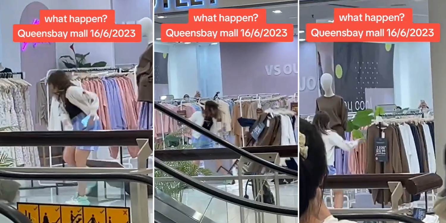 Woman Accused Of Stealing Clothes In Penang Mall, Kicks Store ...
