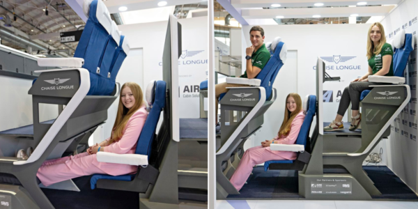 Designer Creates Double-Decker Aeroplane Seat Prototype, Travellers Worry About Farting & Claustrophobia