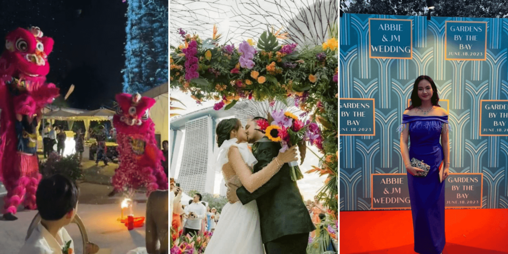 Couple Holds Crazy Rich Asians Themed Wedding At Gardens By The Bay