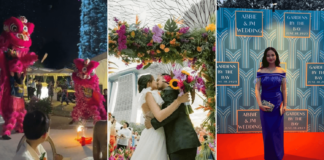 Couple Holds 'Crazy Rich Asians' Themed Wedding At Gardens By The Bay, Includes Live Performances & Red Carpet